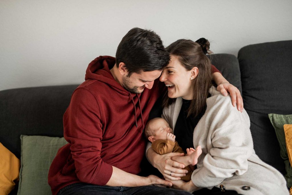 Natürliche Babyfotos in Stuttgart