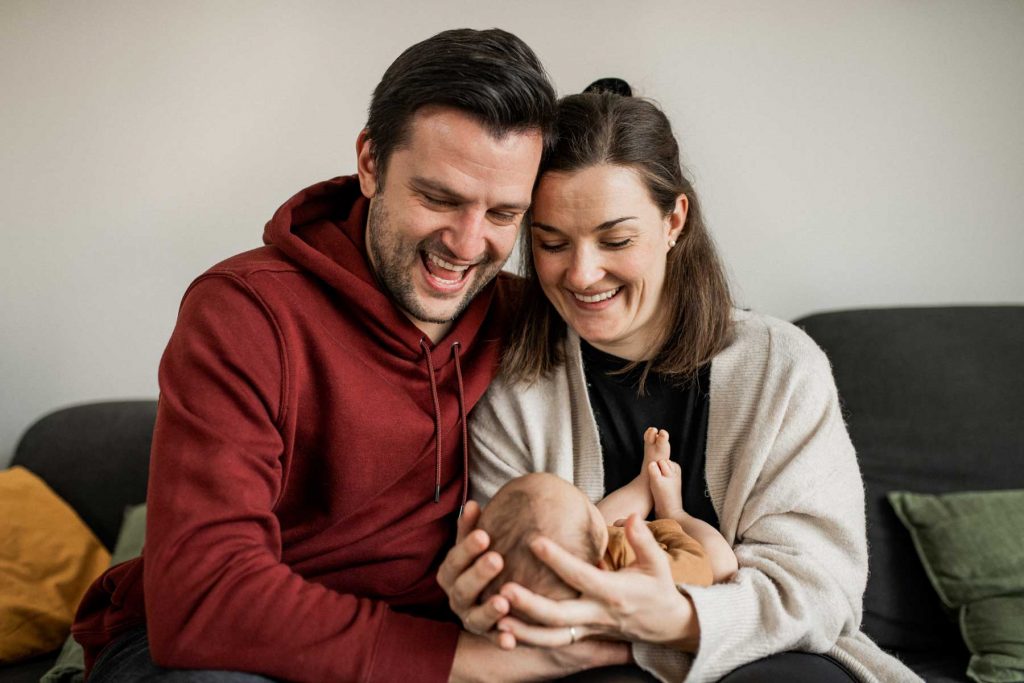 Natürliche Babyfotos in Stuttgart