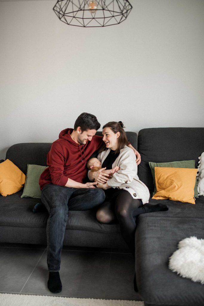 Natürliche Babyfotos in Stuttgart