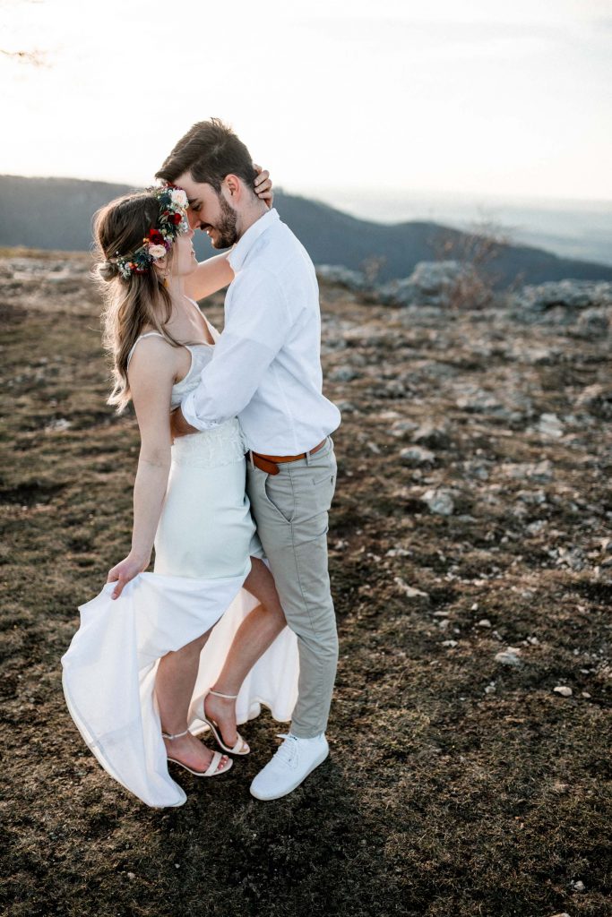 Hochzeitsshooting auf dem Breitenstein - Fotograf Schwäbische Alb