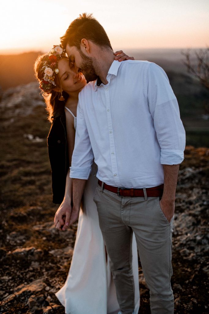 Hochzeitsshooting auf dem Breitenstein - Fotograf Schwäbische Alb