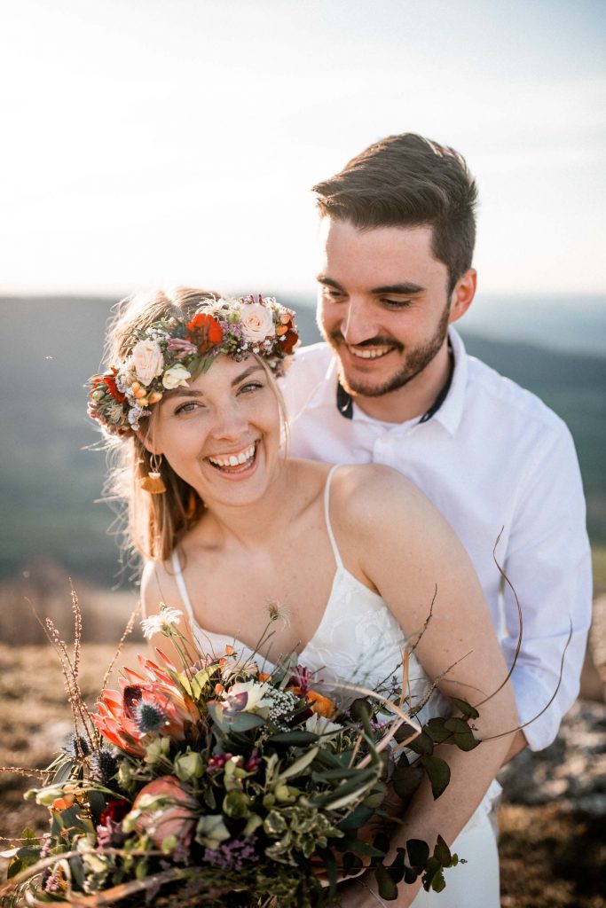 Hochzeitsshooting auf dem Breitenstein - Fotograf Schwäbische Alb