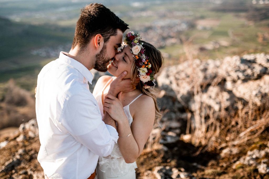 Hochzeitsshooting auf dem Breitenstein - Fotograf Schwäbische Alb