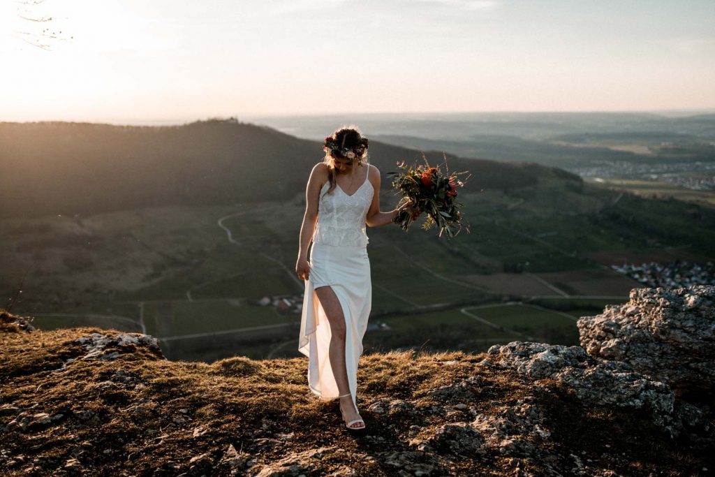 Hochzeitsshooting auf dem Breitenstein - Fotograf Schwäbische Alb