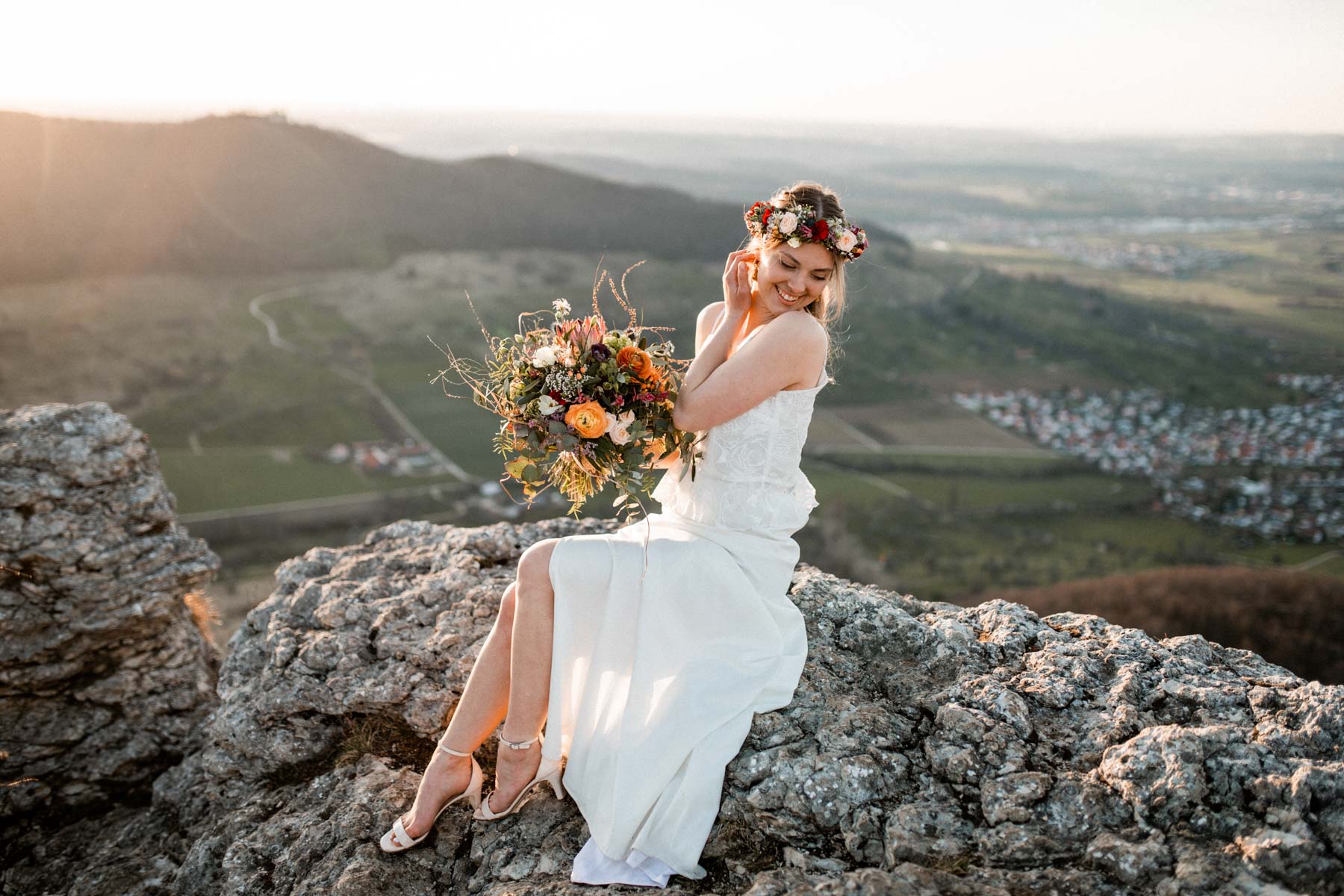 Hochzeitsshooting auf dem Breitenstein - Fotograf Schwäbische Alb