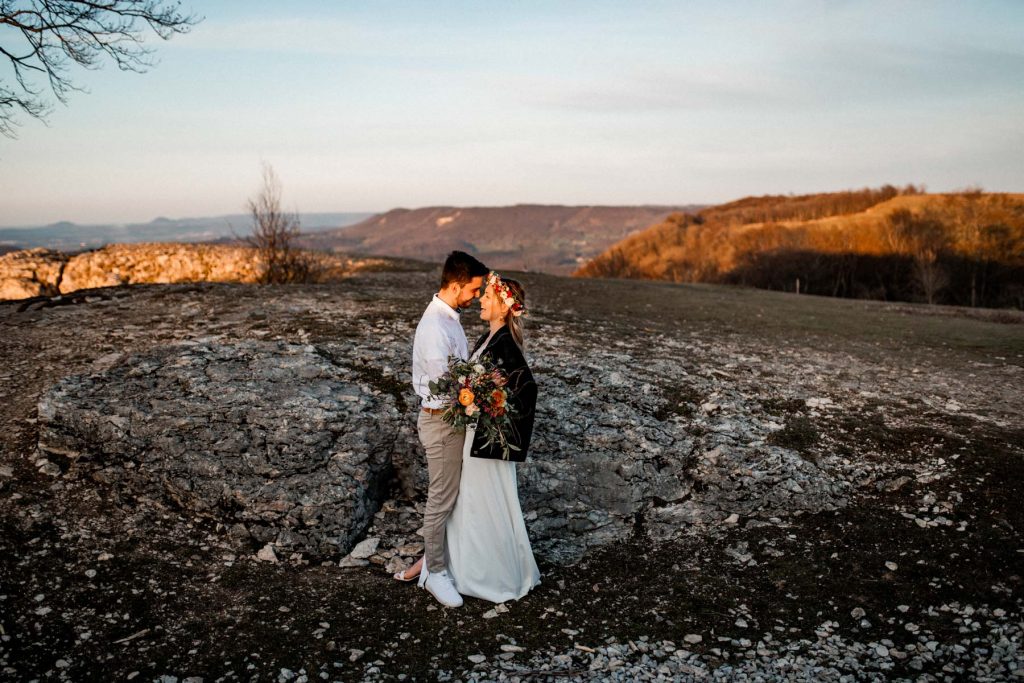 Hochzeitsshooting auf dem Breitenstein - Fotograf Schwäbische Alb