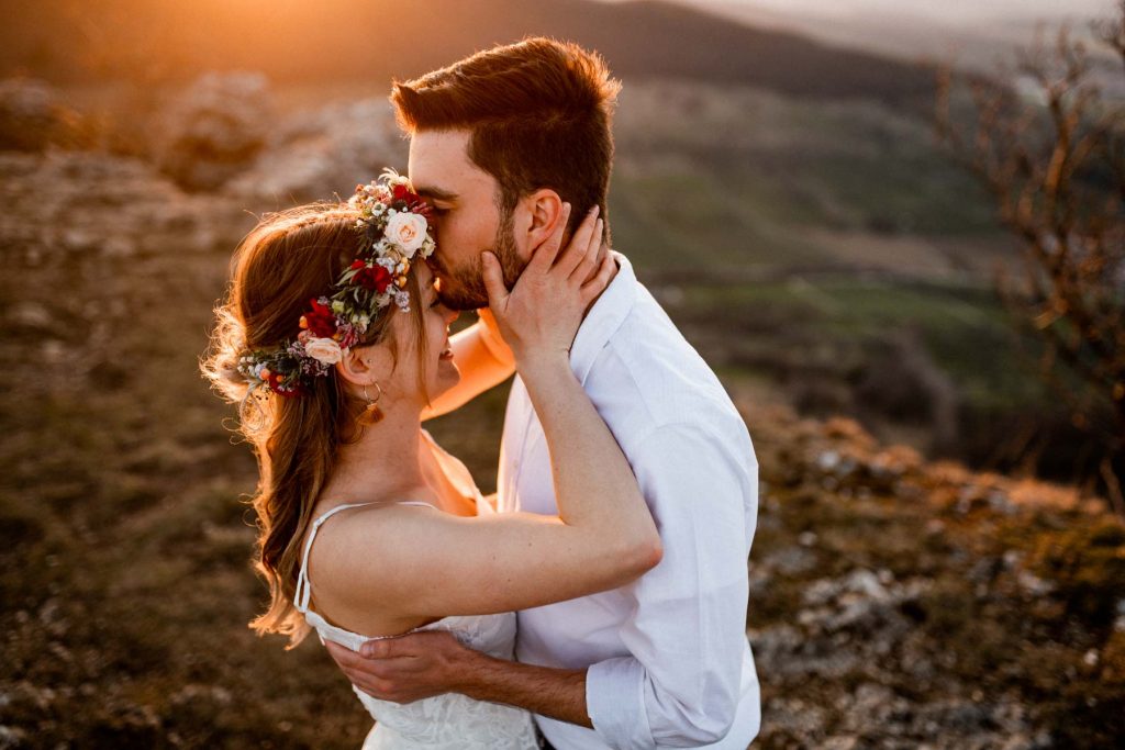 Hochzeitsshooting auf dem Breitenstein - Fotograf Schwäbische Alb