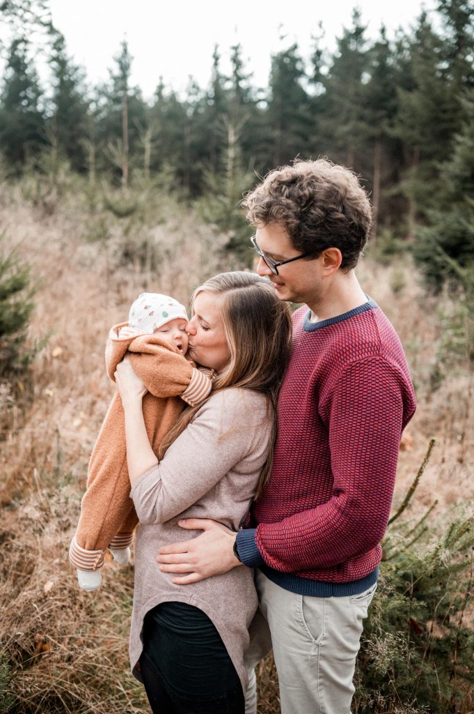 Winterliches Familienshooting Ilsfeld