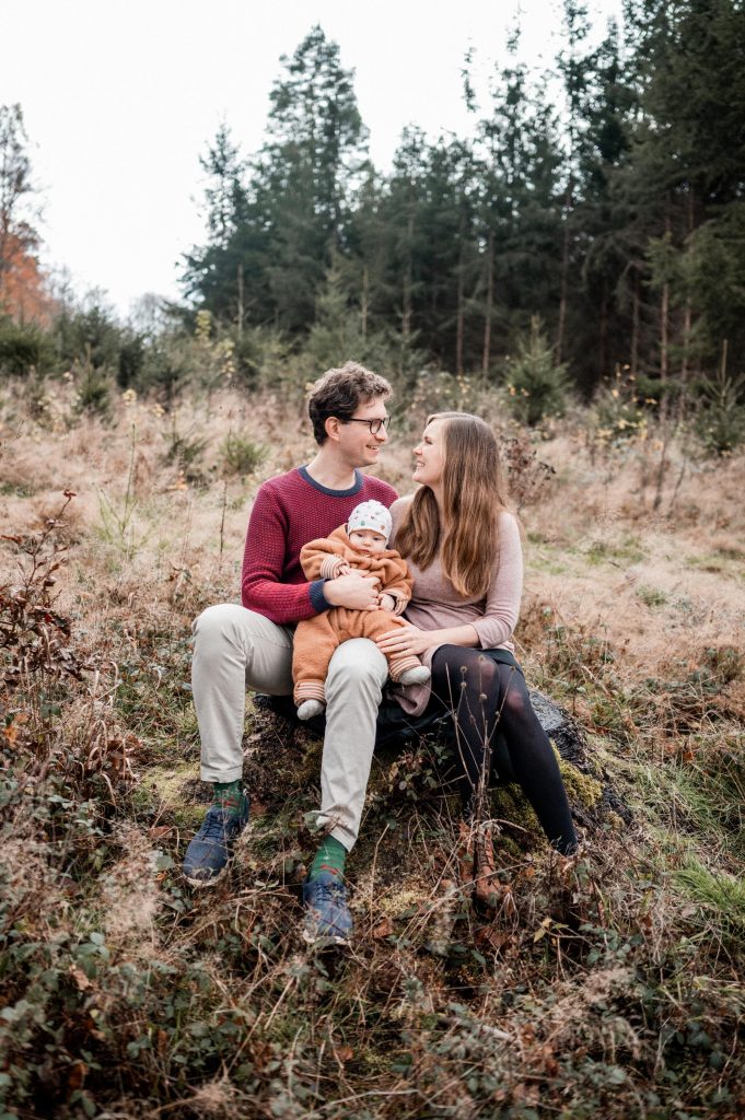 Winterliches Familienshooting Ilsfeld