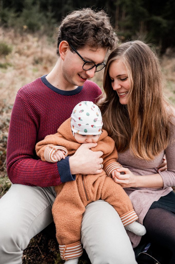 Winterliches Familienshooting Ilsfeld