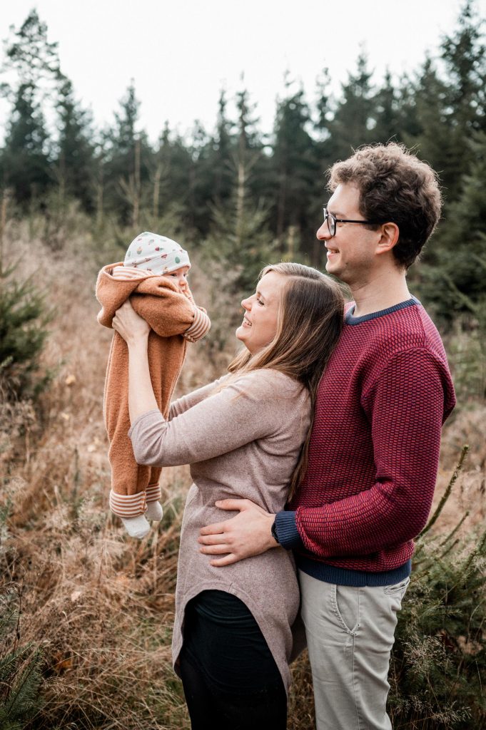 Winterliches Familienshooting Ilsfeld