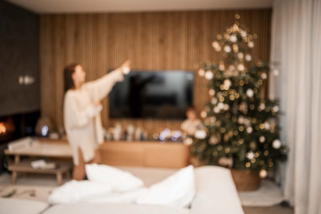 Weihnachtsshooting zu Hause Stuttgart