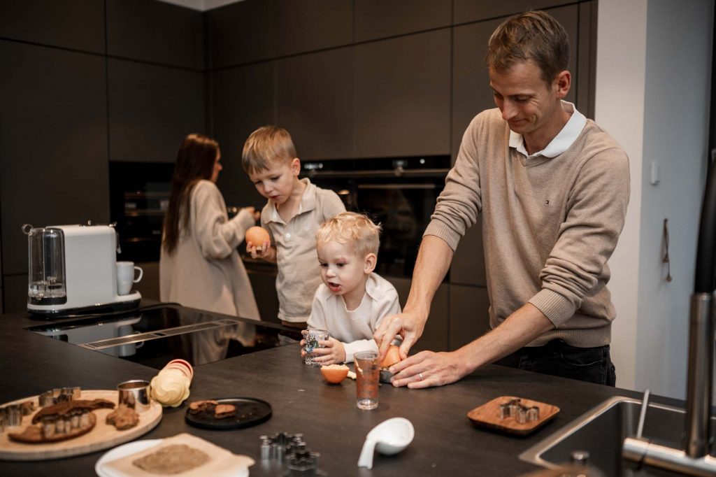 Weihnachtsshooting zu Hause Stuttgart