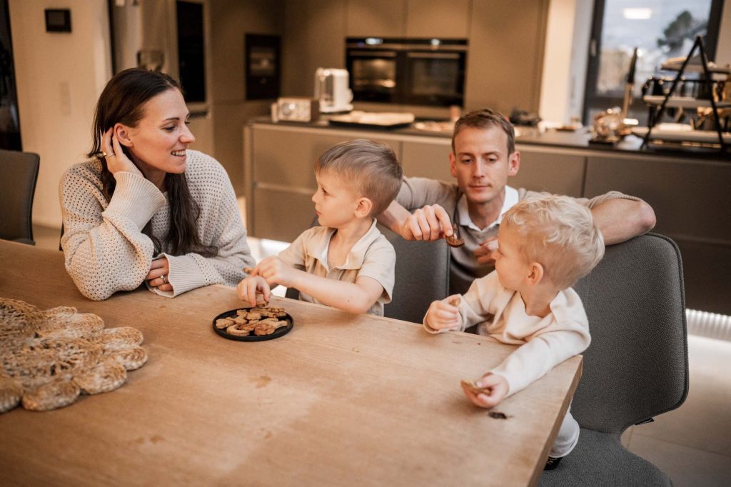 Weihnachtsshooting zu Hause Stuttgart
