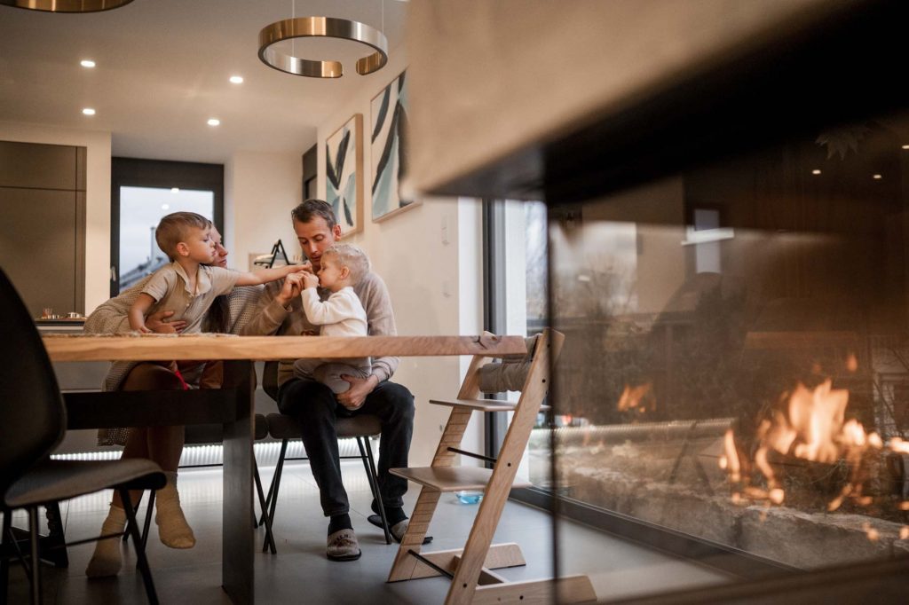 Weihnachtsshooting zu Hause Stuttgart