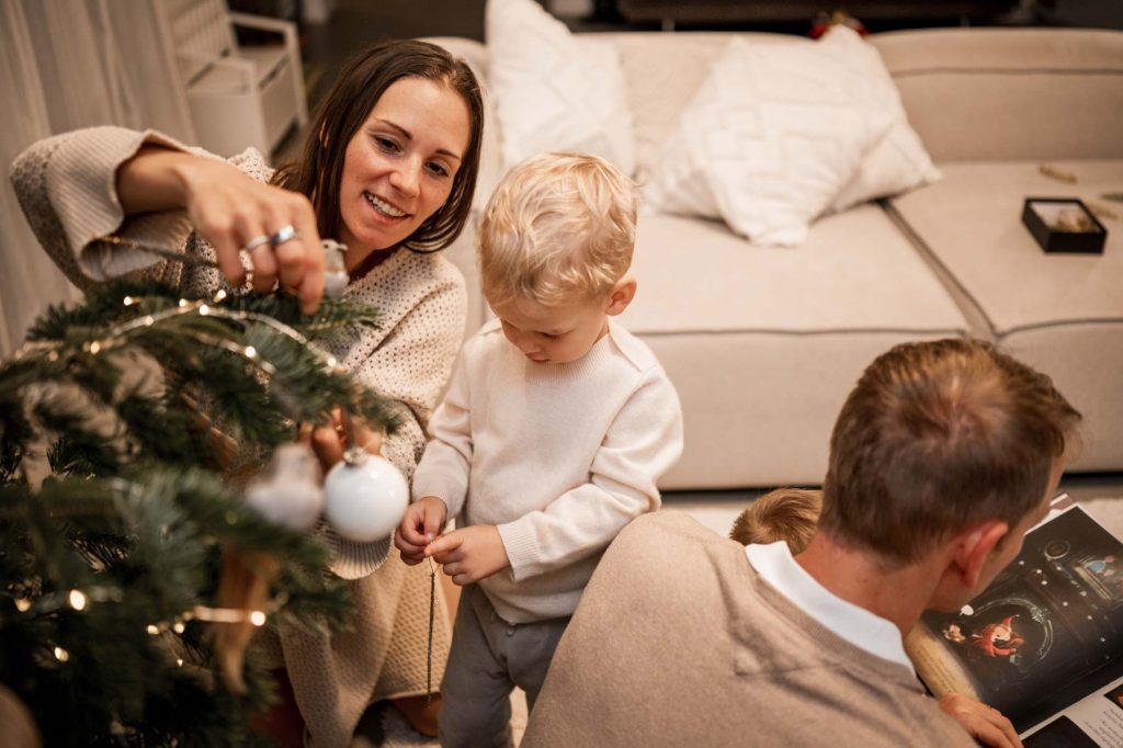 Weihnachtsshooting zu Hause Stuttgart