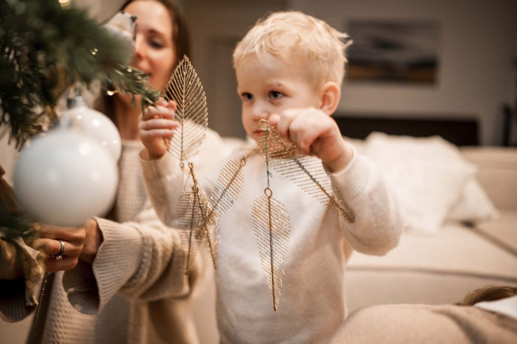 Weihnachtsshooting zu Hause Stuttgart
