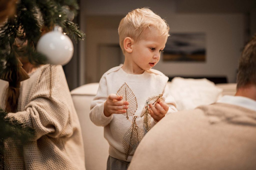 Weihnachtsshooting zu Hause Stuttgart