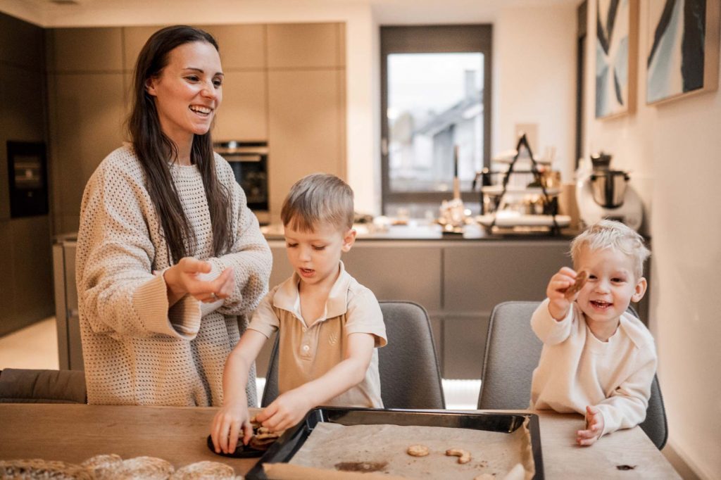 Weihnachtsshooting zu Hause Stuttgart