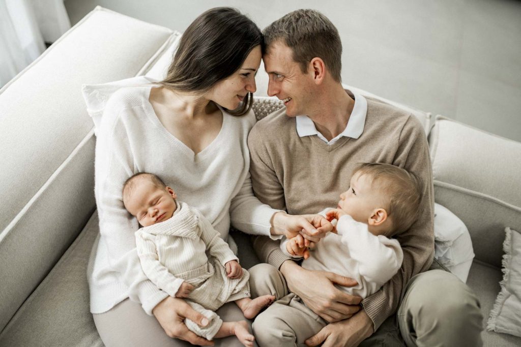 Babyshooting Stuttgart zu Hause