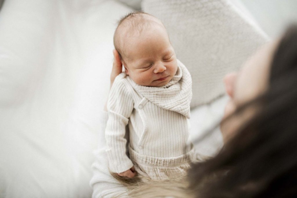 Babyshooting Stuttgart zu Hause