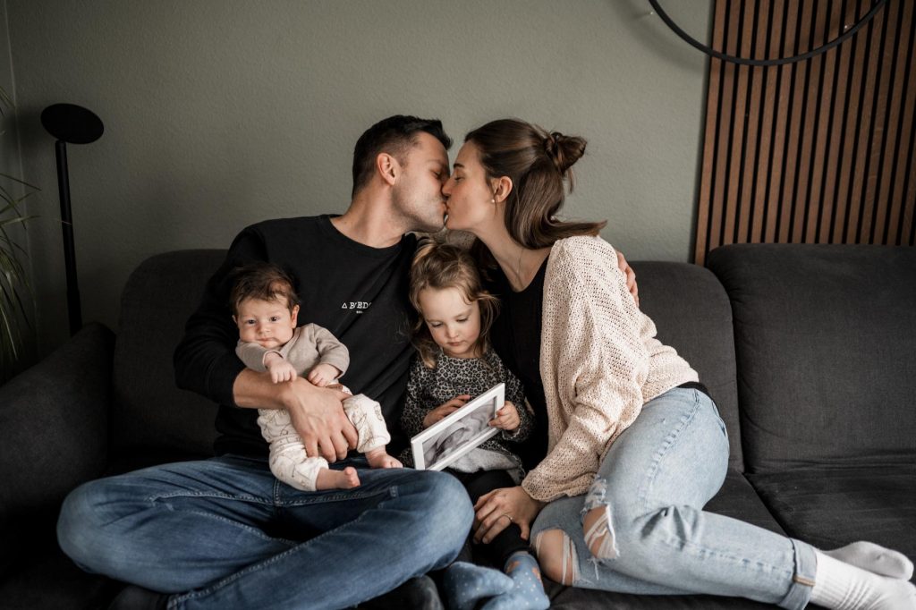 Babyshooting zu Hause