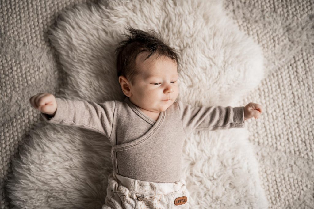 Babyshooting zu Hause