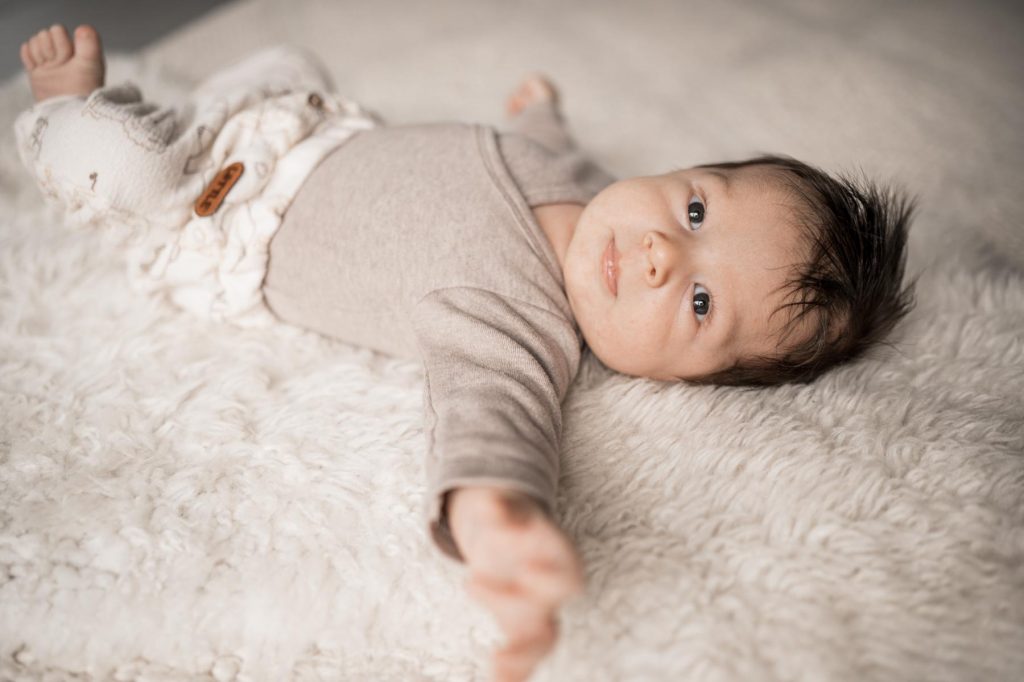 Babyshooting zu Hause