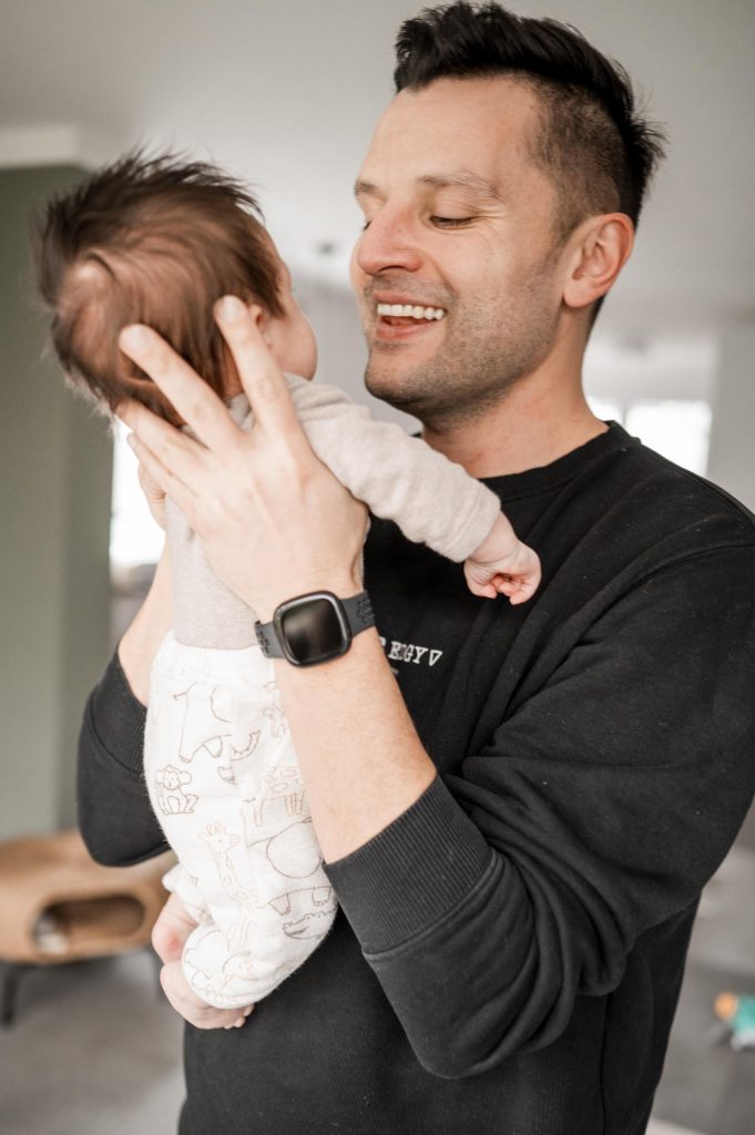 Natürliche Babyfotos zu Hause Stuttgart