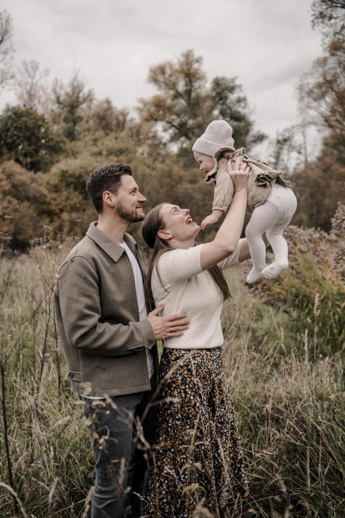 Natürliche Familienfotos Outdoor Heilbronn