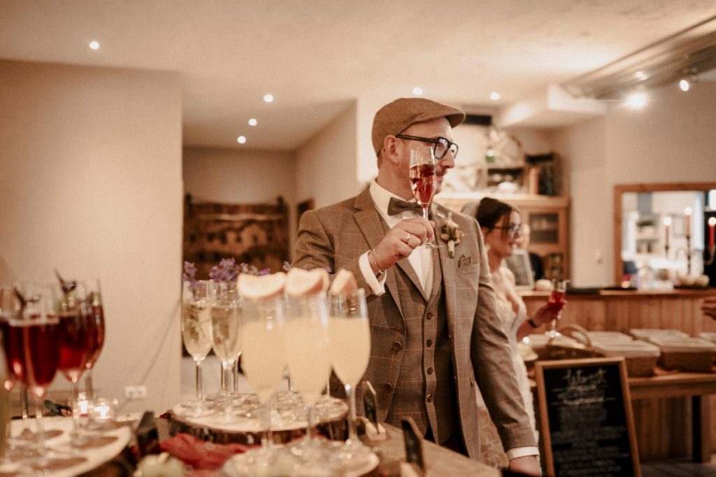 Hochzeit Feststall am Wendelinshof